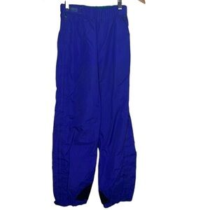 VTG Columbia Purple Ski Snow Zippered Pants Women's Size M BLEMISH